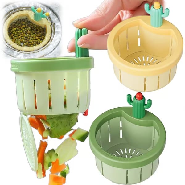 2+3 GRATIS | AquaCactus - automatischer Spülbeckenfilter von Cactus Kitchen