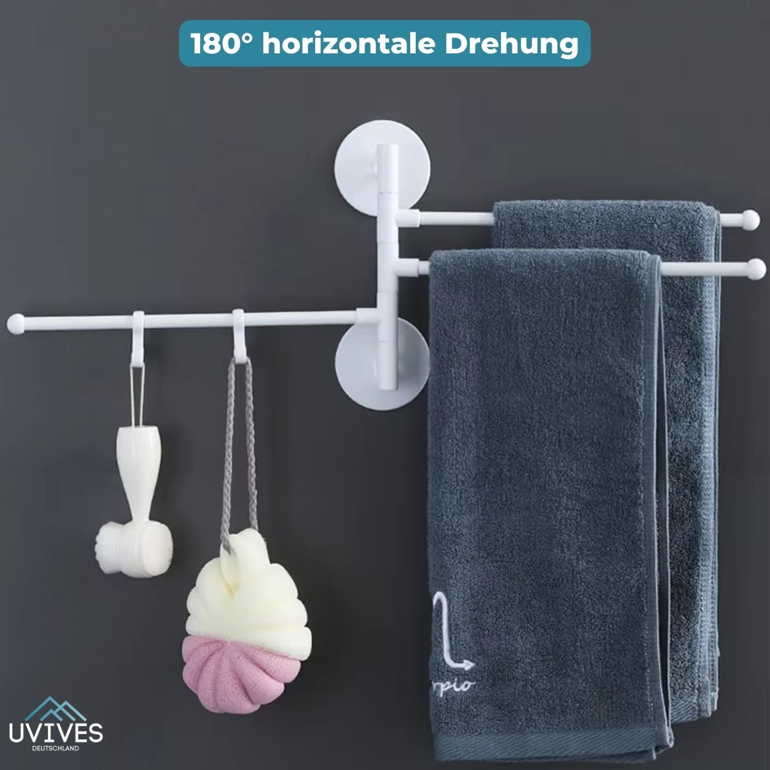 TidyDry™ - Mühelose Handtuchtrocknung zu jeder Zeit