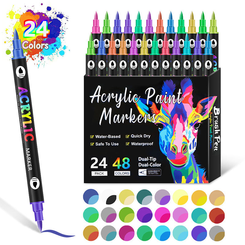 InkGlow - Acrylfarbe Markerstift