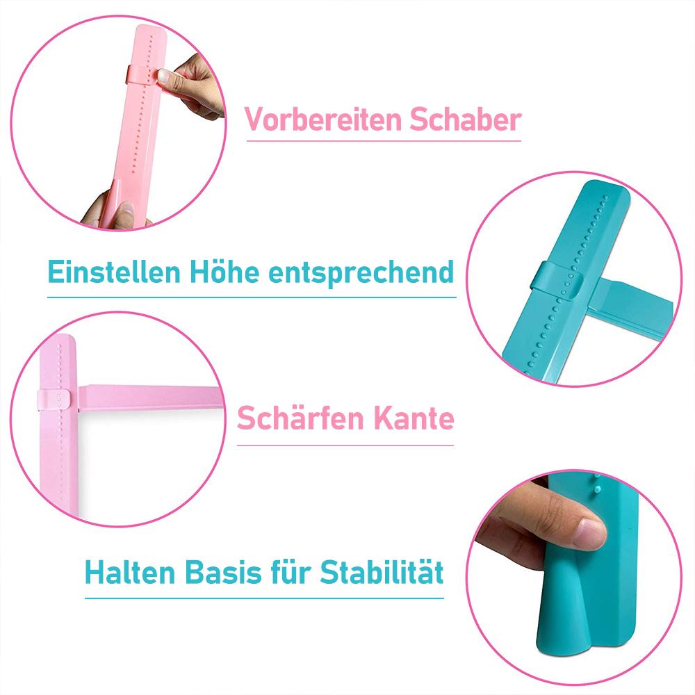 CakeCrafter - Verstellbarer Tortenschaber und Glätter