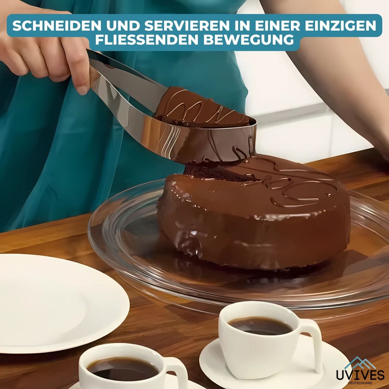 BakeCut™ - Aluminium-Kuchenausstecher