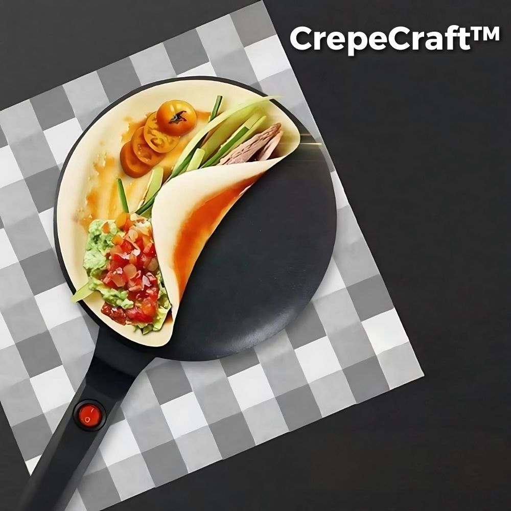 CrepeCraft™ - Elektrischer Crêpe-Macher [Letzter Tag Rabatt]