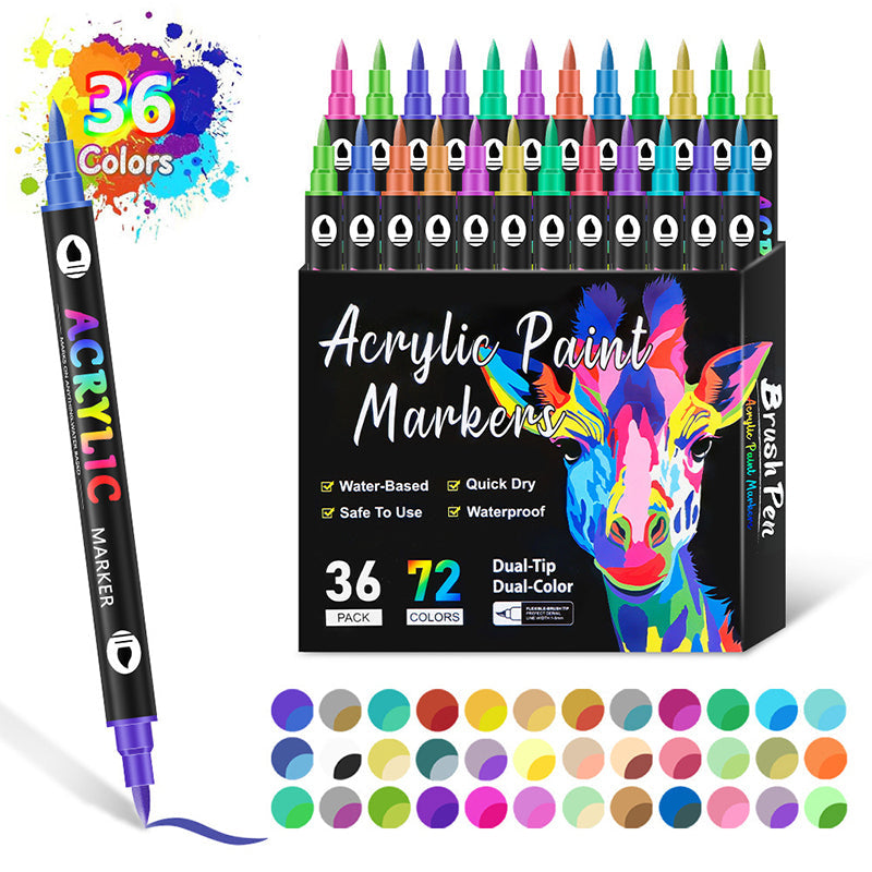 InkGlow - Acrylfarbe Markerstift