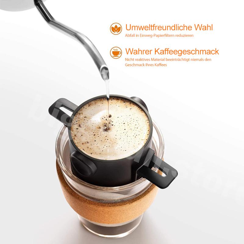 FilterBrew - Kaffeefilterbecher aus Edelstahl