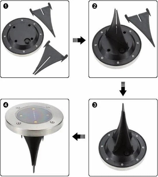 50% RABATT | ShinePlate - Solarbetriebene Scheibenlampe