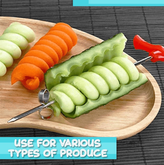 1+1 GRATIS | NutriSpiral - Gemüse-Obst-Spiralmesser