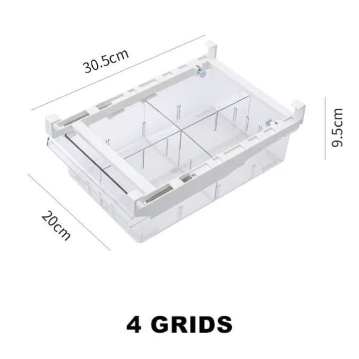 CoolSpace - Platzsparender Kühlschrank-Schubladenorganizer