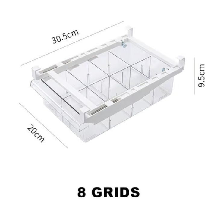 CoolSpace - Platzsparender Kühlschrank-Schubladenorganizer