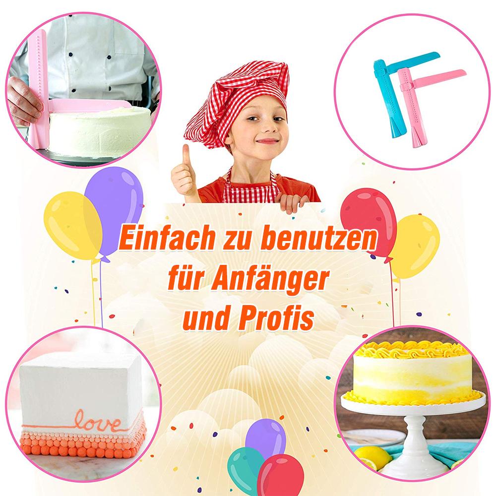 CakeCrafter - Verstellbarer Tortenschaber und Glätter