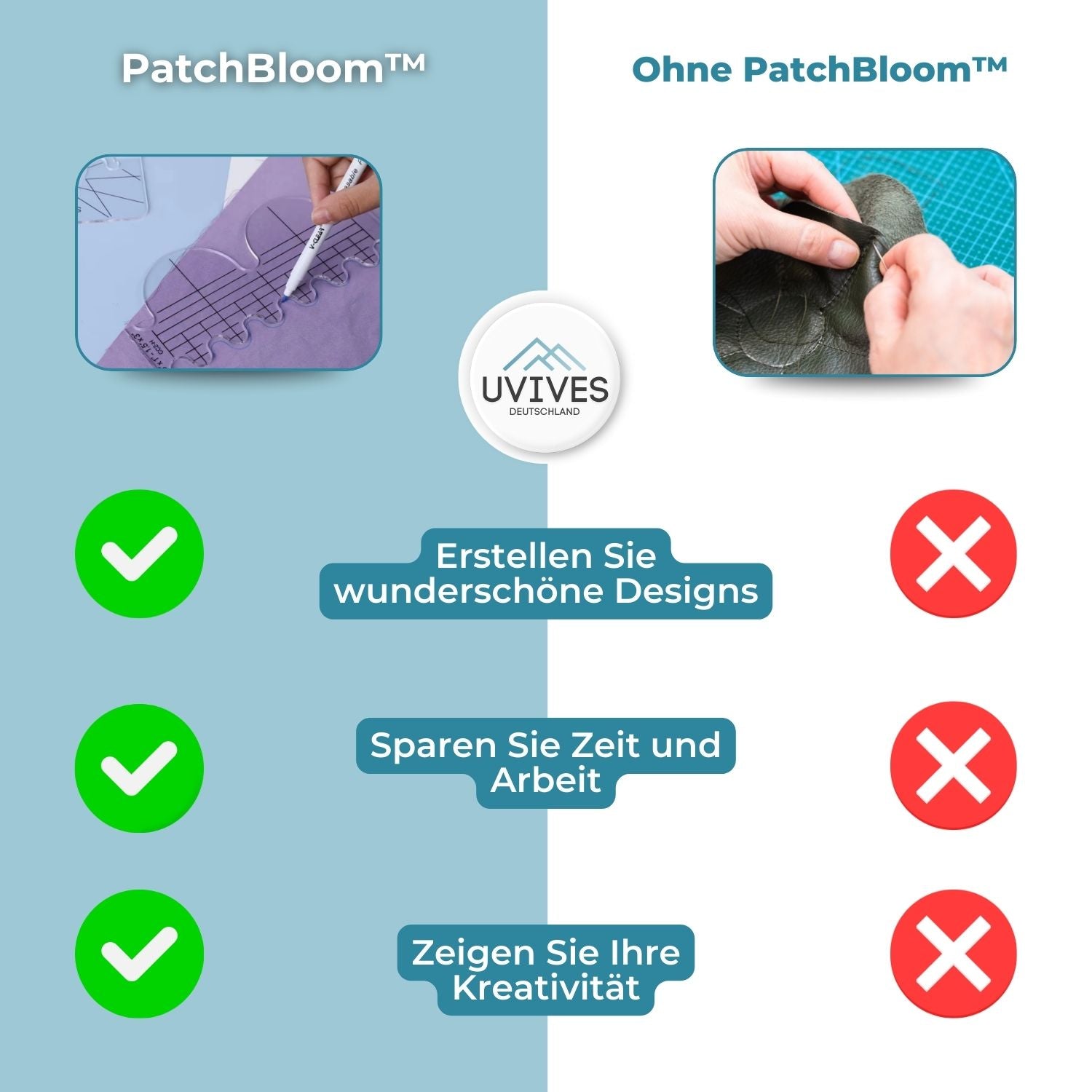 PatchBloom™ - DIY-Bausatz für Patchworker [Letzter Tag Rabatt]