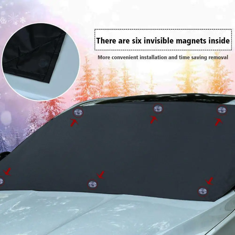 FrostArmor - Allwetter-Magnetabdeckung für die Auto-Windschutzscheibe