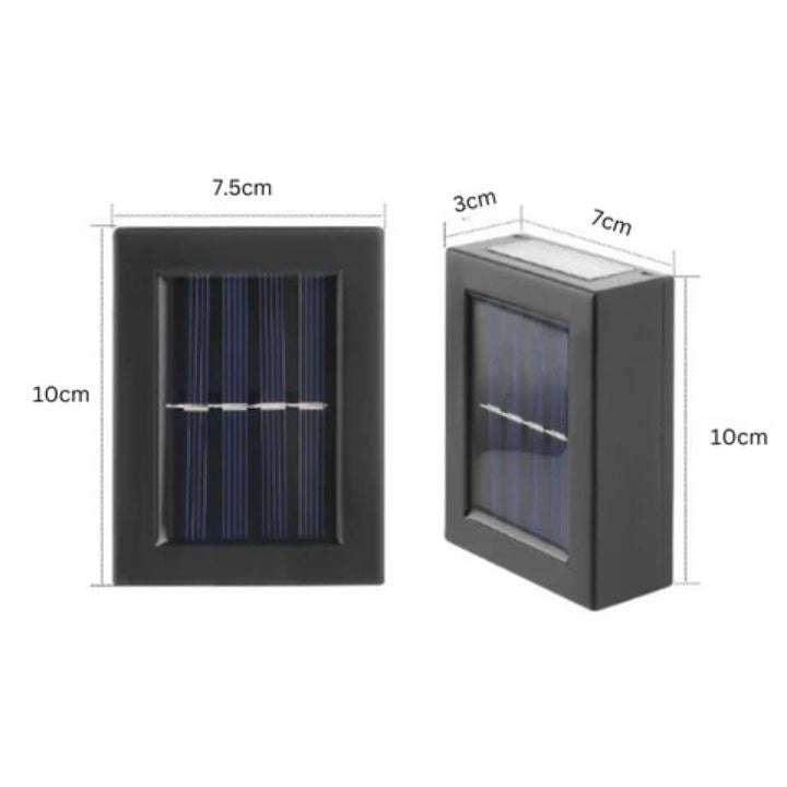 1+1 GRATIS | DuoBeam - Solar-Doppel-Schatten-Wandleuchte