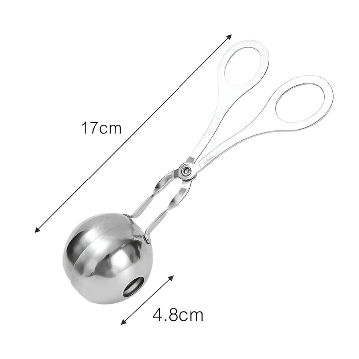 MeatballMagic - Edelstahl-Fleischbällchen-Schaufel