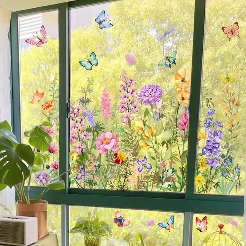 1+1 GRATIS | FloraView – Bringt fröhliche Farben auf Ihre Fenster