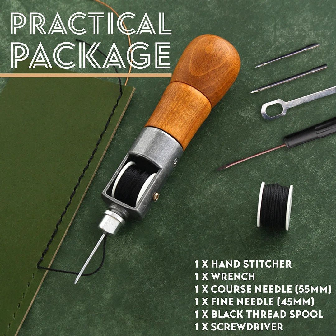 ProStitcher - Leder-Nähaht-Ahle Kit Hand Stitcher Set [Letzter Tag Rabatt]