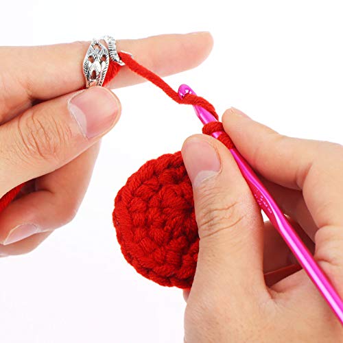 1+1 GRATIS | StrickRing - Verstellbare Ringe zum Häkeln/Stricken [Letzter Tag Rabatt]