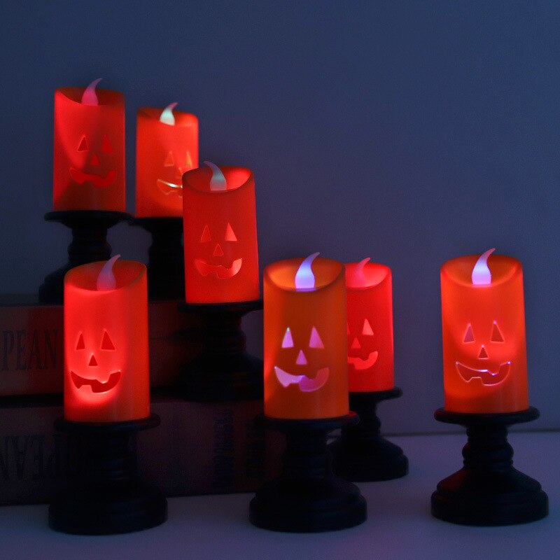 D'Halloween Candles - elektrische Kürbiskerzen